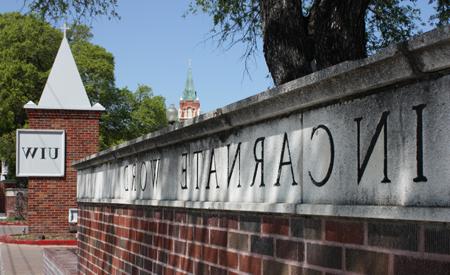 University of the Incarnate Word sign